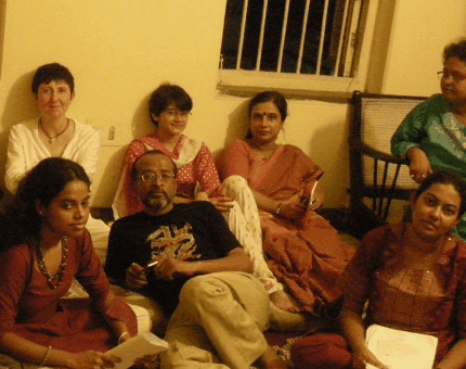 Chilean poet in Kolkata
